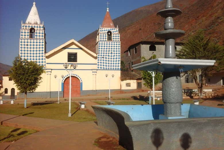 Church of San Sebastián, in Quera