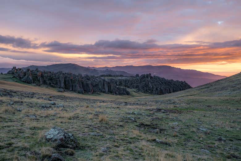 Atardecer en Hatun Machay