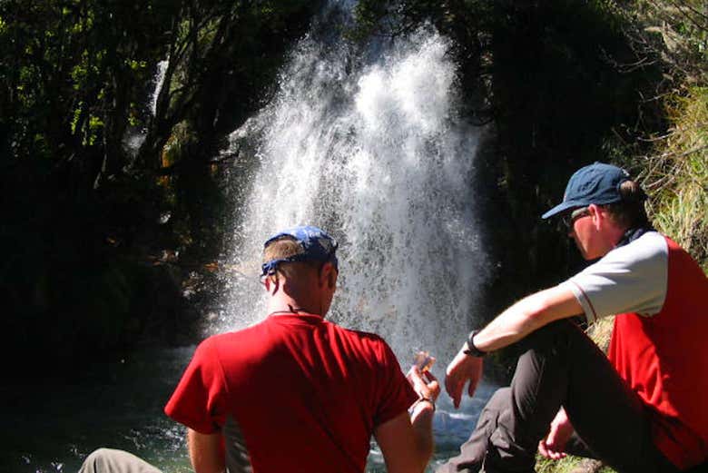 Excursão às cataratas de Yurac Yacu