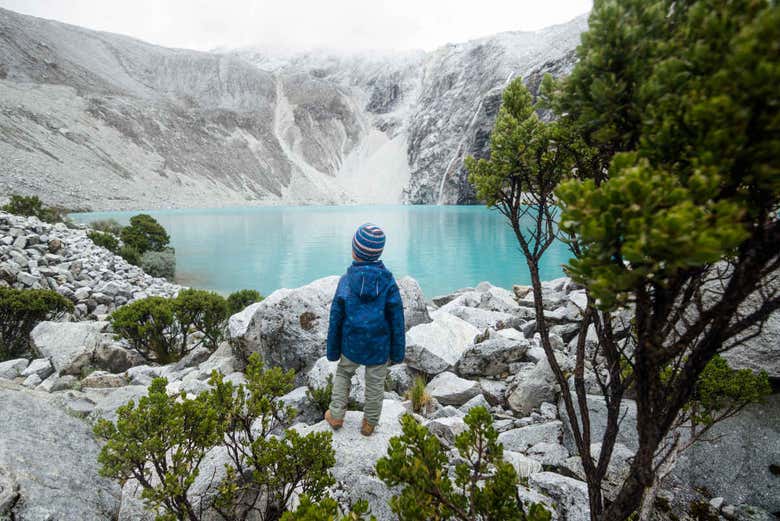Lagon d'origine glaciaire