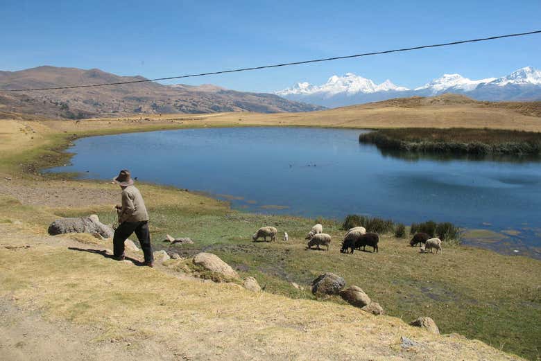Laguna Wilcacocha en Perú
