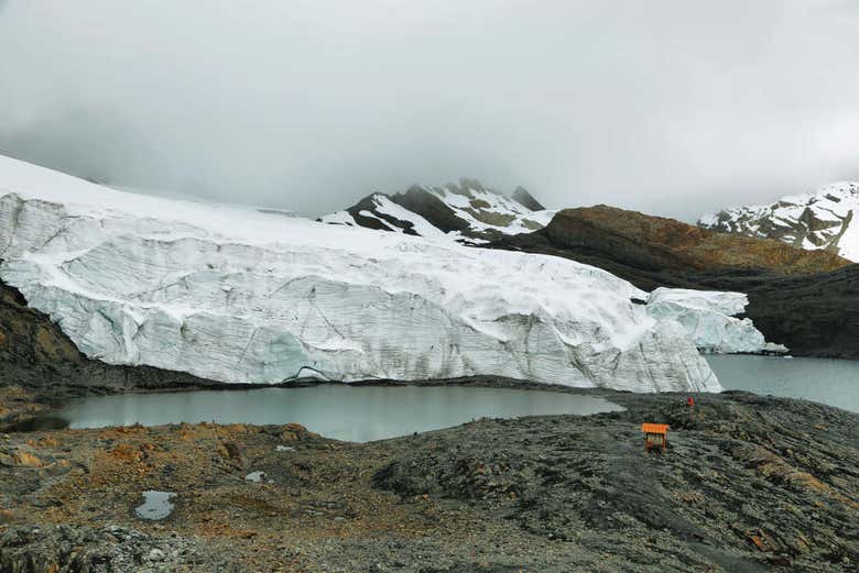 Deshielo en el Nevado Pastoruri