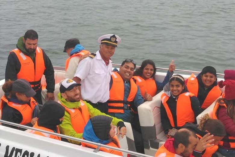 Disfrutando de la travesía