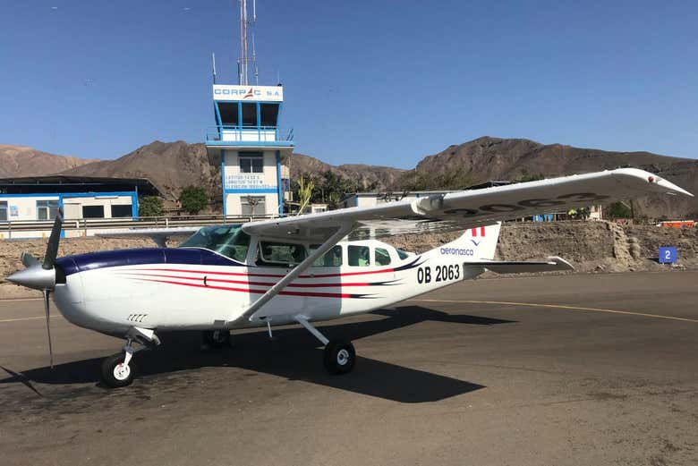 Avion prêt à décoller !