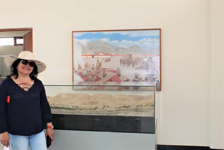 Model of the archaeological complex