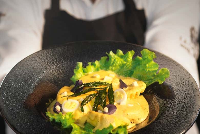 Typical Peruvian dish