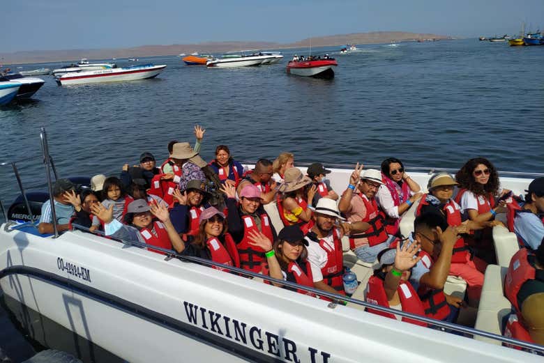 Take a boat ride through the Paracas National Reserve