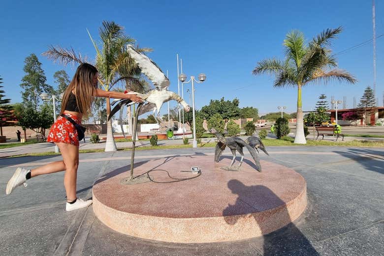 Plaza de Armas de Ocucaje