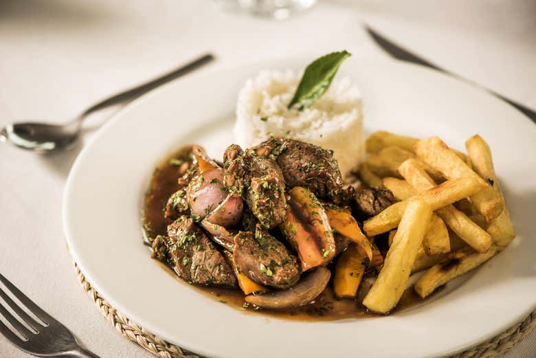 Probaréis especialidades culinarias peruanas