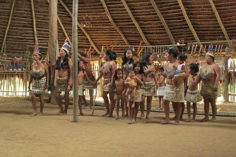 Visitaremos uma comunidade amazônica