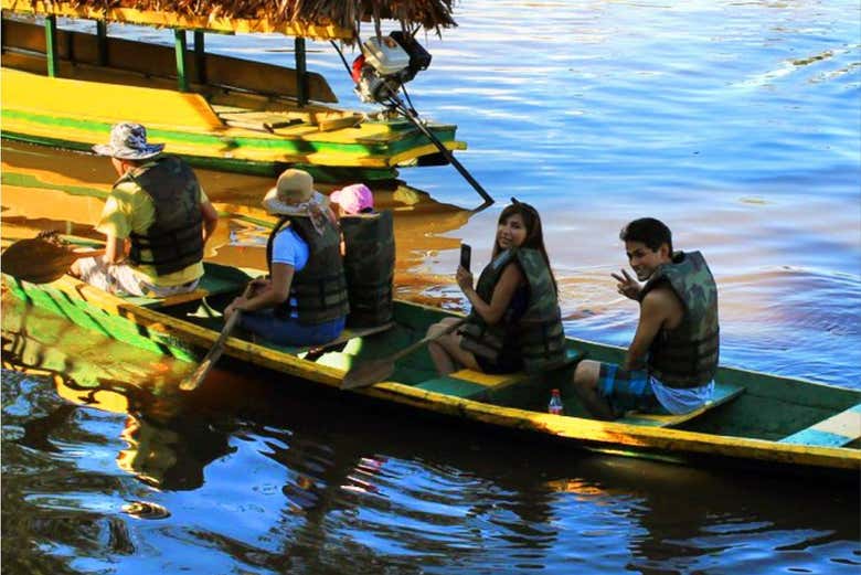 Disfrutando de la travesía