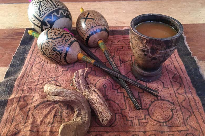 Les instruments de la cérémonie