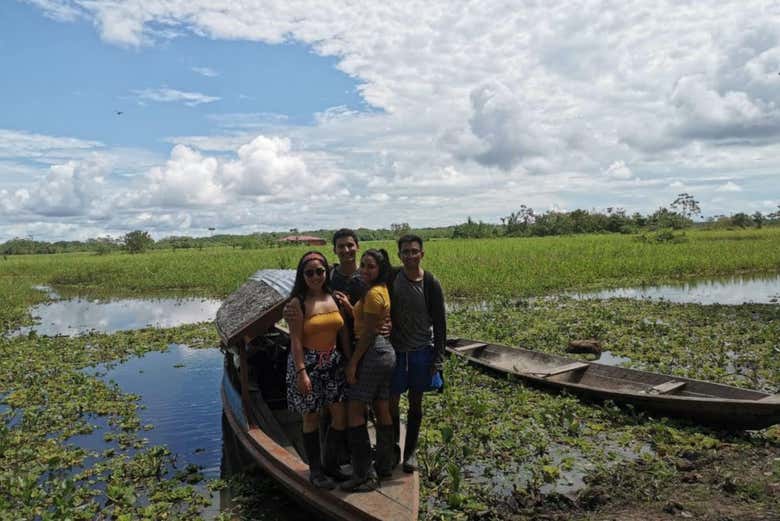 Giro in canoa sul Rio delle Amazzoni