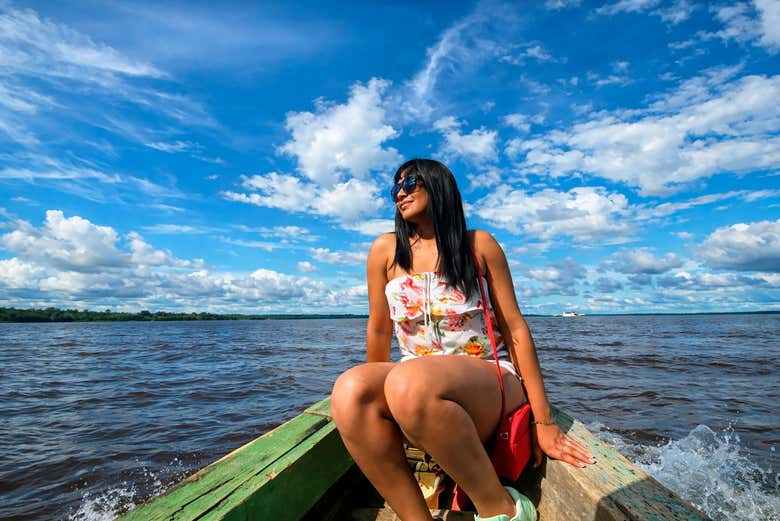 ¡Os enamoraréis de los paisajes a orilla del río Amazonas!