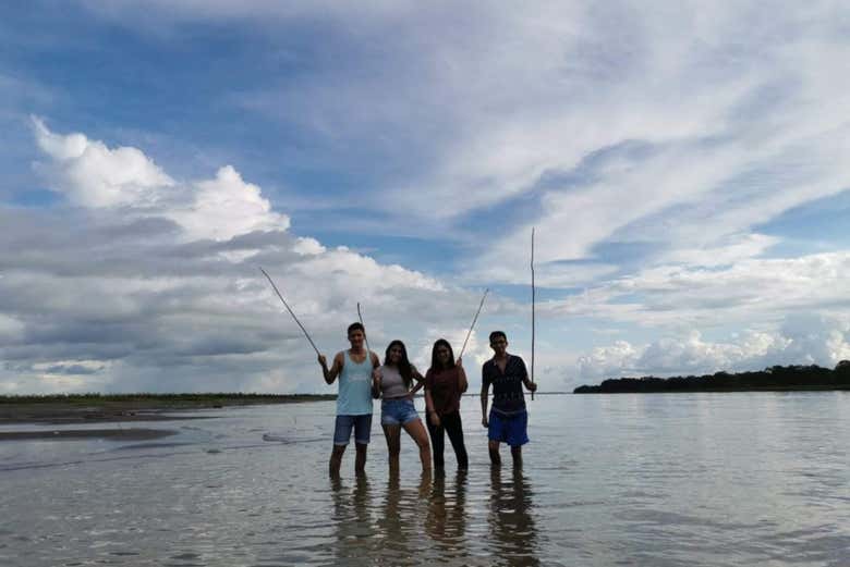 Fishing in the Amazon