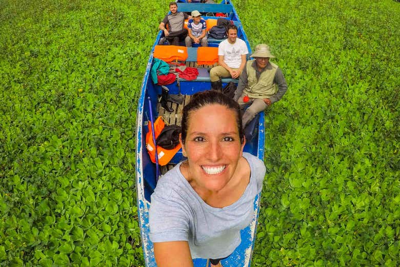 Drifting through the Amazon