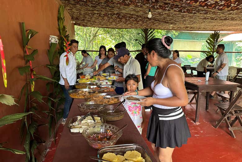 Durante il pranzo