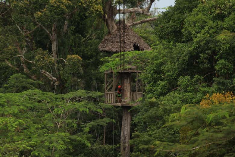 Zip line a Iquitos
