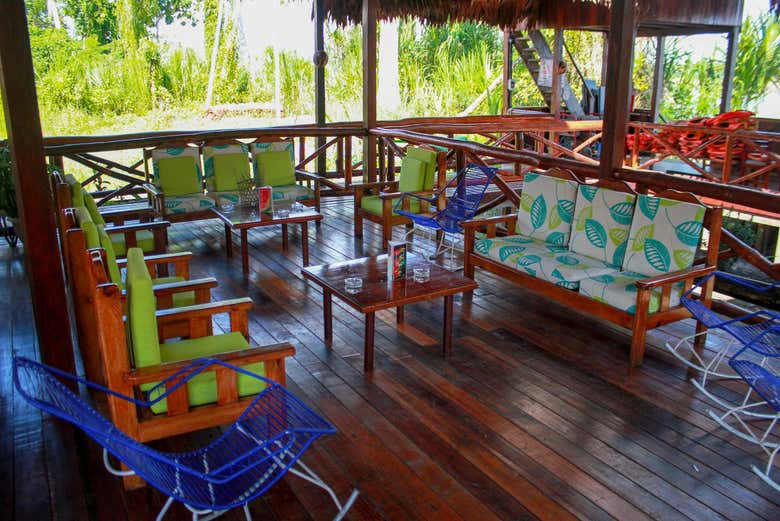 Zona de relax del resort