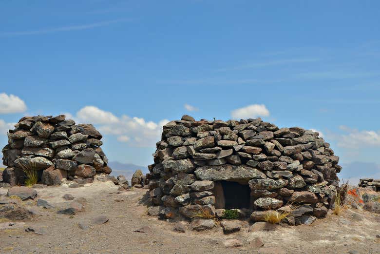 Ruines funéraires de la période pré-inca