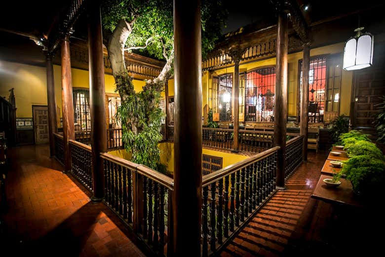 I corridoi del piano superiore