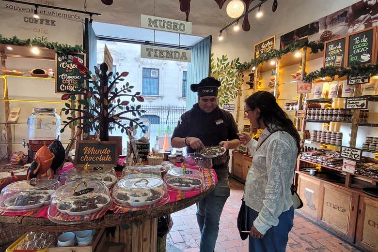 Degustaréis el cacao peruano