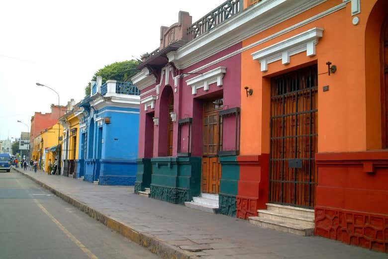 Casas típicas de Barranco