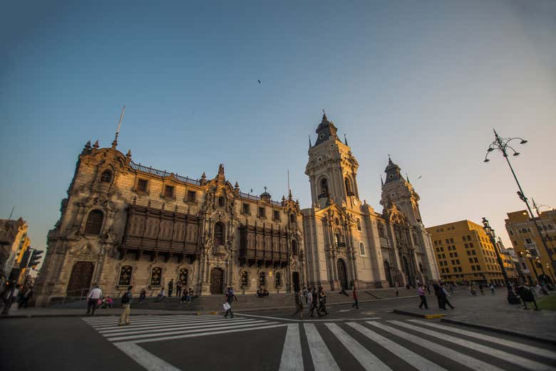 A catedral de Lima