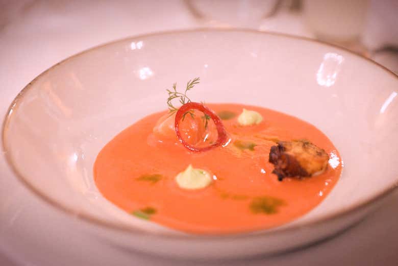 Um dos pratos do restaurante Casa Tambo