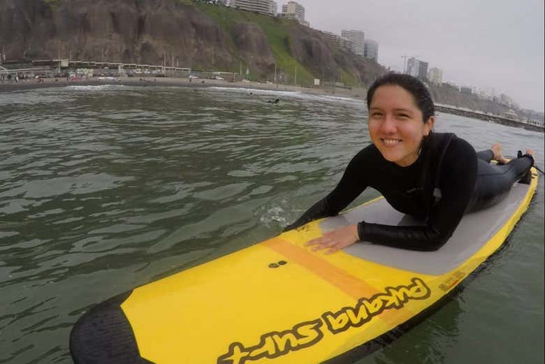 Curso de surf en Lima