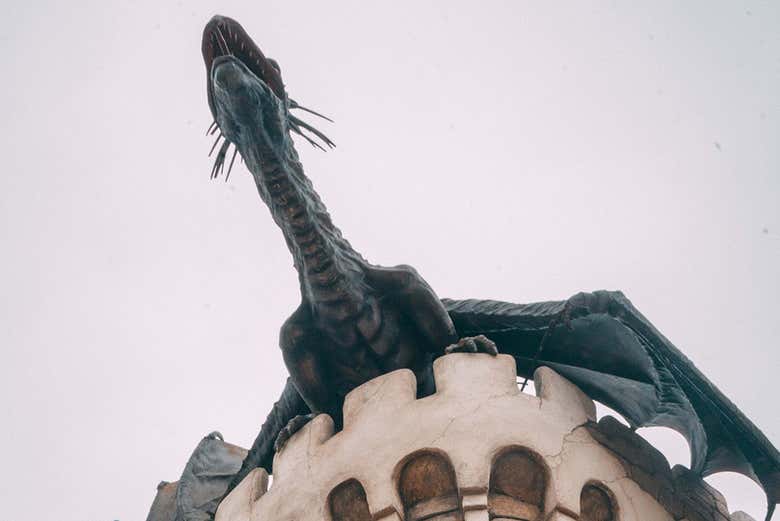 Detalhes no Castelo de Chancay