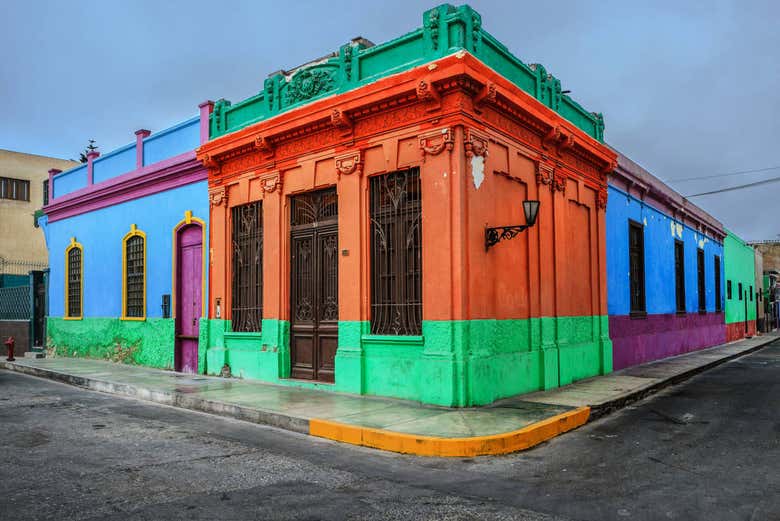 Edificio típico en Callao