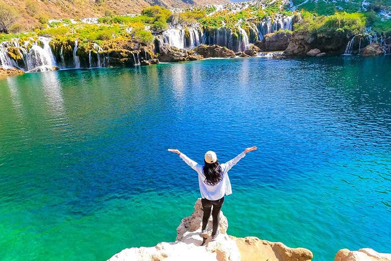 Disfrutando de la excursión 
