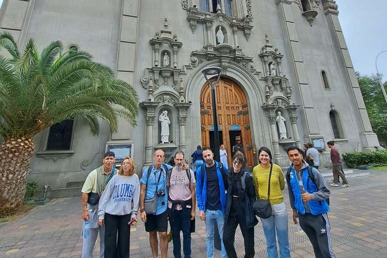 La iglesia principal de Miraflores