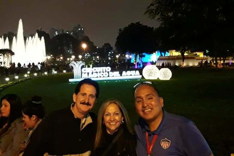 Dsifrutando del Circuito Mágico del Agua