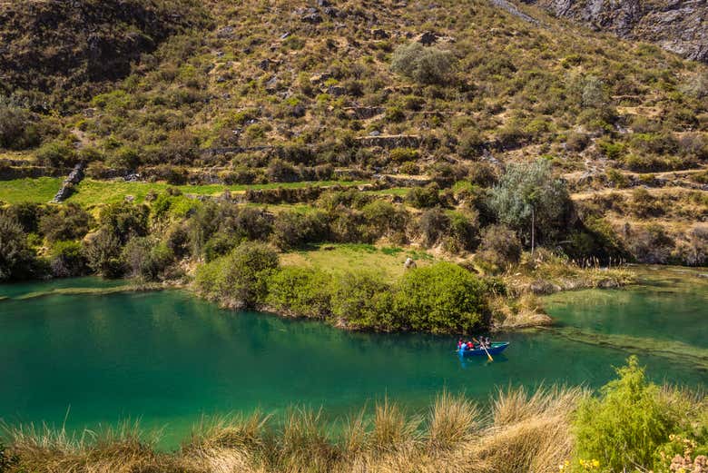Un paseo en la laguna Huallhua