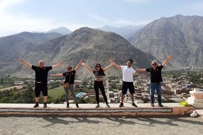 Enjoying the day trip