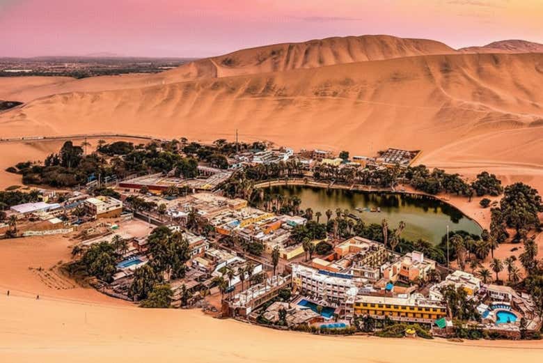 Veremos paisagens que parecem uma miragem