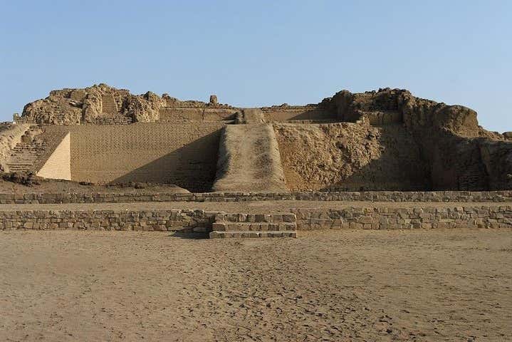 Panorâmica do recinto de Pachacamac