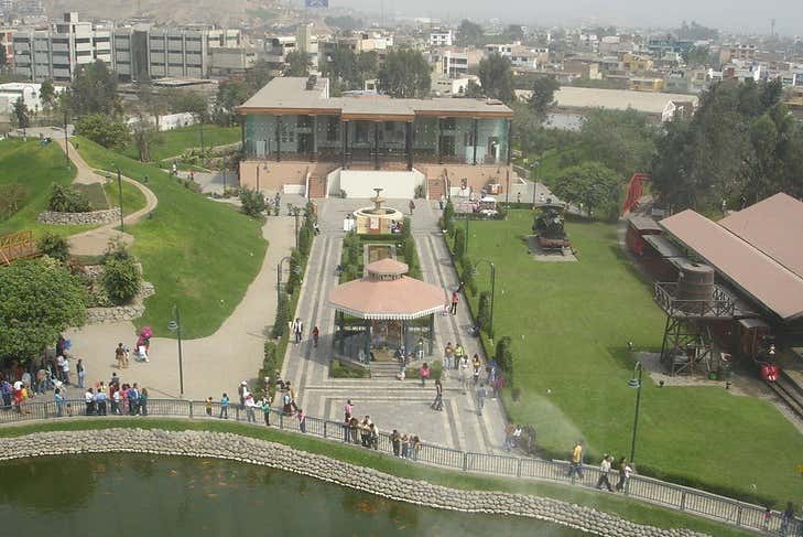Zonas verdes en Santiago de Surco