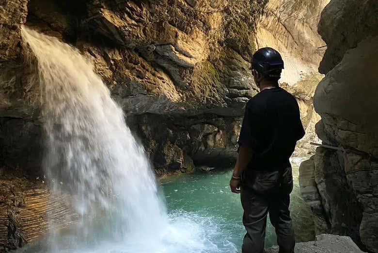 Admire the Shekel Waterfall