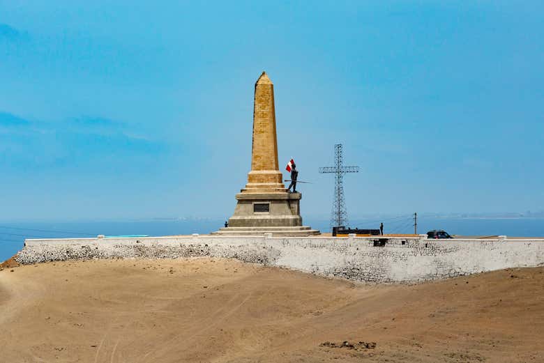 Unknown Soldier in the Morro Solar of Chorrillos