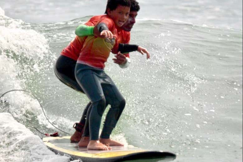 Learning how to ride the waves