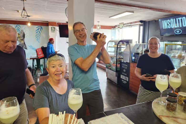 Trinquez avec un pisco sour