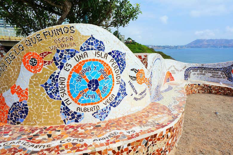 El Parque del Amor, on the Miraflores boardwalk