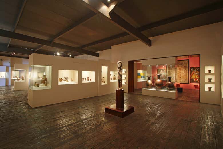 Una de las salas del Museo Larco
