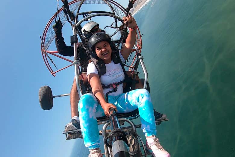 Paratrike au sud de Lima