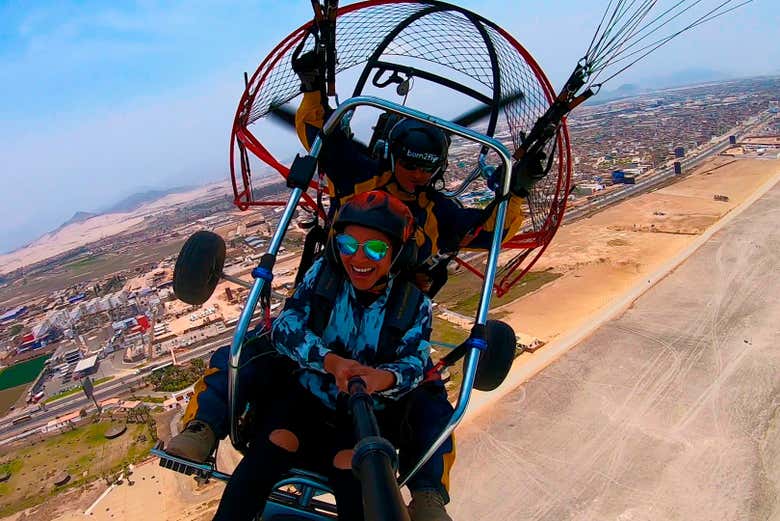 Divertimento nel cielo di Lima