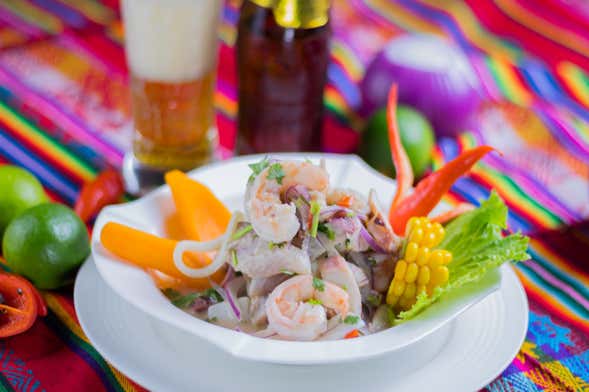Oficina de ceviche em Lima