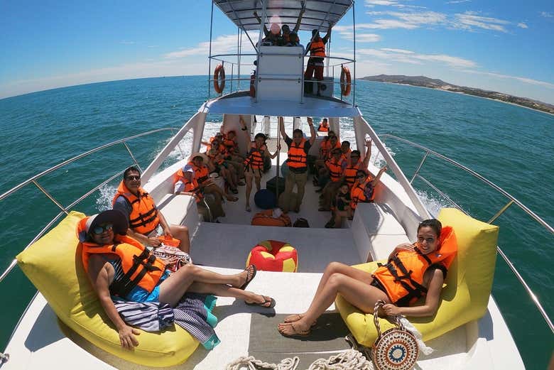 Disfrutando del paseo por la costa del norte de Perú